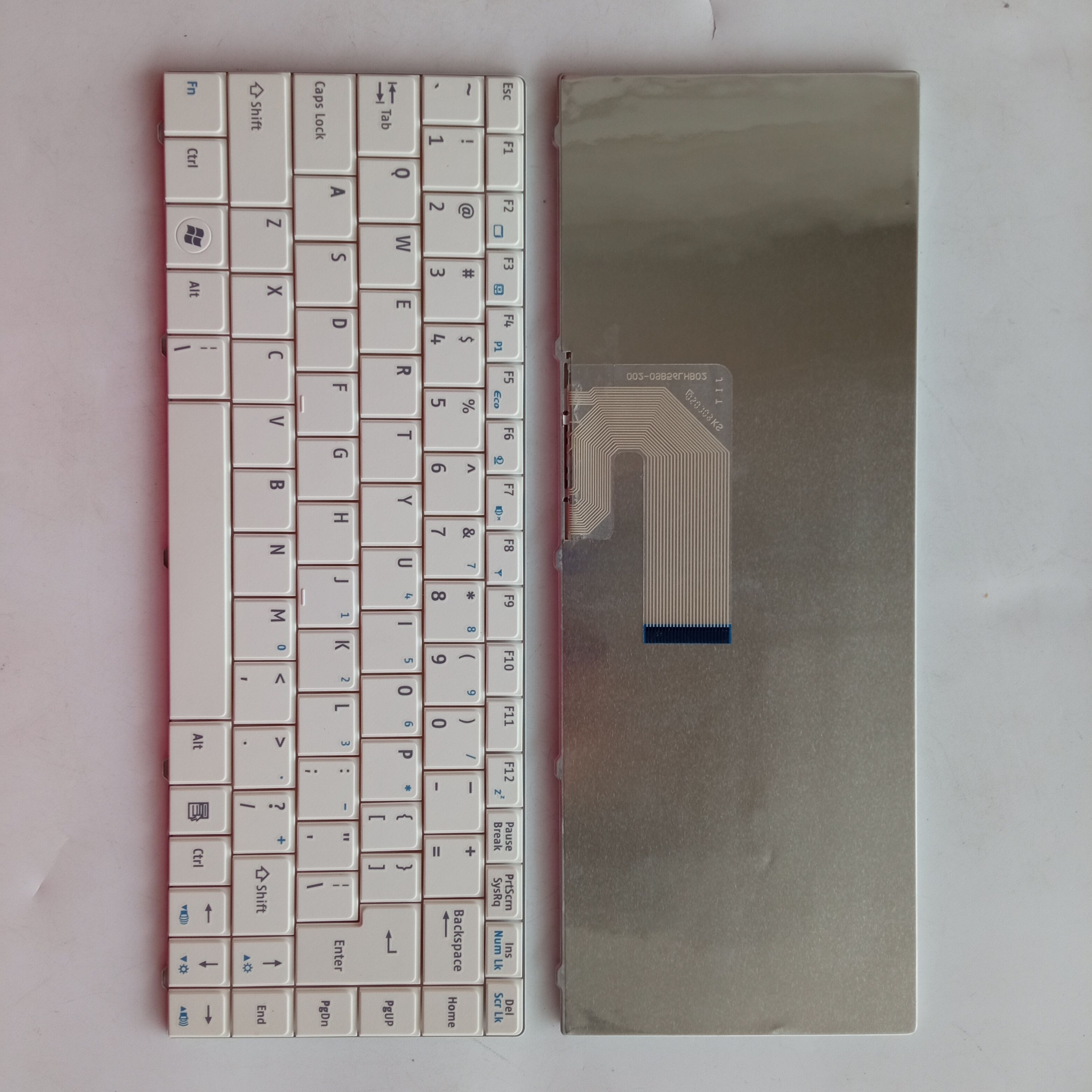 Picture of New Replacement Laptop Keyboard For MSI CR400 WHITE UI Layout